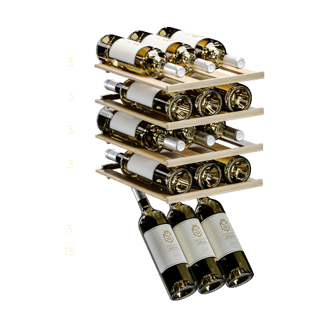 Шкаф винный Meyvel MV15-KBF1