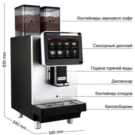 Кофемашина Dr.coffee Proxima F2 H