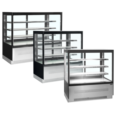 Витрина холодильная Tefcold LPD1203F черная