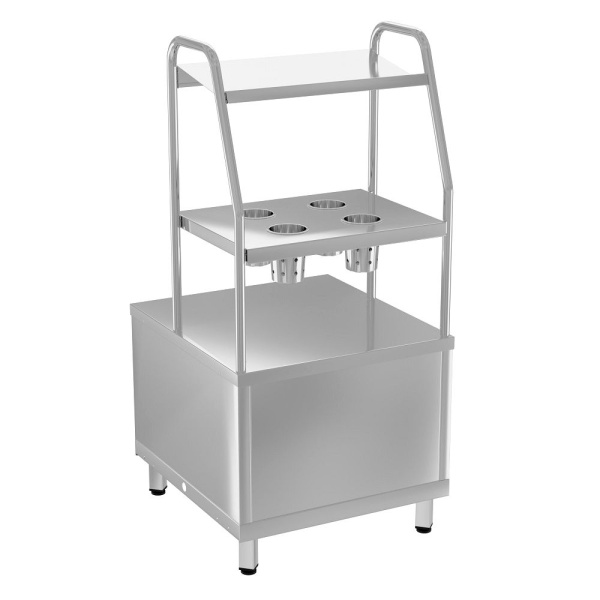 Прилавок для столовых приборов Gabino MPB-7/7 cтолешница нерж