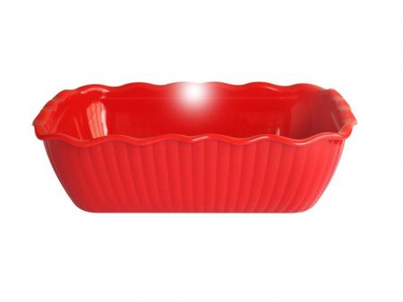 Салатник Jiwins P-043 333х264х82мм красный