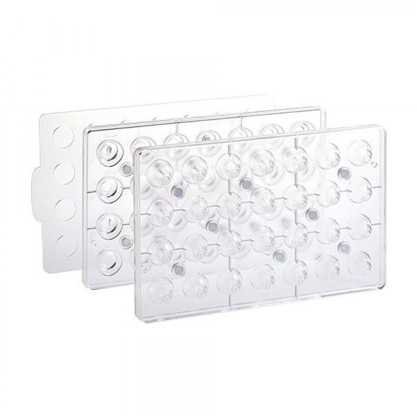 Форма для шоколада 3D Martellato 20FRUIT02 Груша d26мм h36мм 28 ячеек