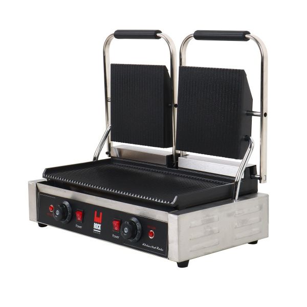 Гриль контактный Rock Kitchen RK-CG813-SS