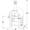 Печь для пиццы на дровах ALFA PIZZA 5 Minuti