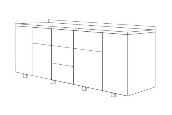 Стол холодильный Kayman KСХ-1434/60