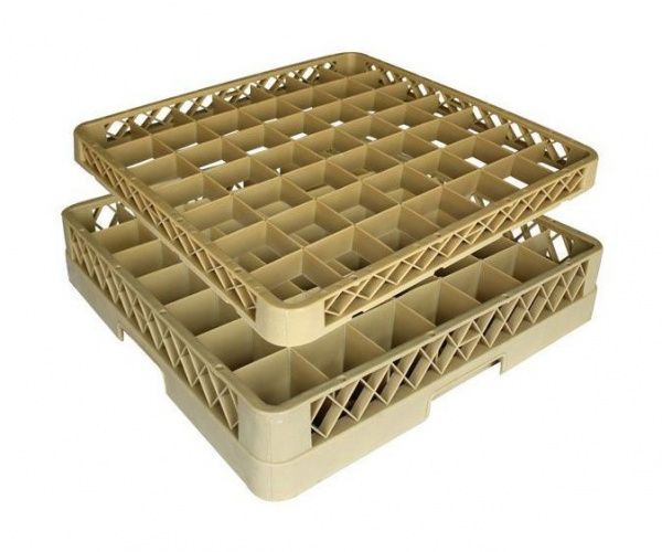 Кассета-стойка Jiwins JW-49 500х500х100мм 49 ячеек голубая