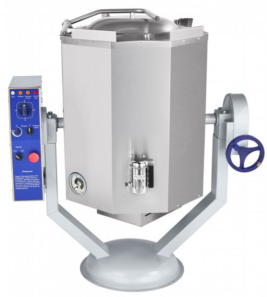 Котел пищеварочный Abat КПЭМ-60-ОМР со сливным краном