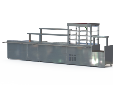 Прилавок нейтральный Gabino MN-15/7 cтолешница нерж