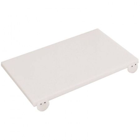 Доска разделочная Paderno 53х32,5см белая с упорами 42543-00