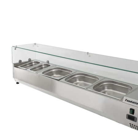 Витрина холодильная для ингредиентов Foodatlas VRX1500/380FG
