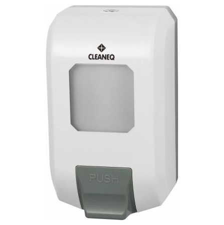 Дозатор для мыла Cleaneq KW-7227 белый 1,2л