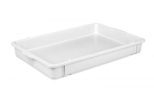 Лоток для теста Restola 650х430х80 белый (422108516)