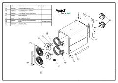 Деталировка Apach Cook Line AP10NDCL