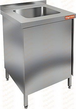 Ванна моечная Hicold НСЗ1М-6/6БЛ с распашными дверцами