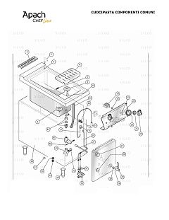 Деталировка Apach Chef Line SLPCE67CS