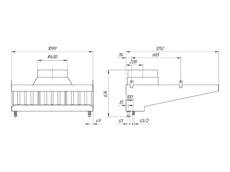 Гидрофильтр Voldone UHF-U1100