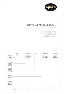 Деталировка Apach Cook Line APTE-47PR