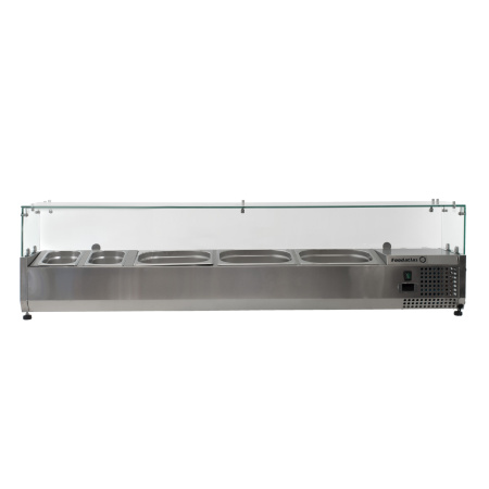 Витрина холодильная для ингредиентов Foodatlas VRX1500/380FG