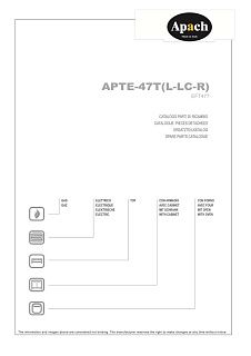 Деталировка Apach Cook Line APTE-47TR