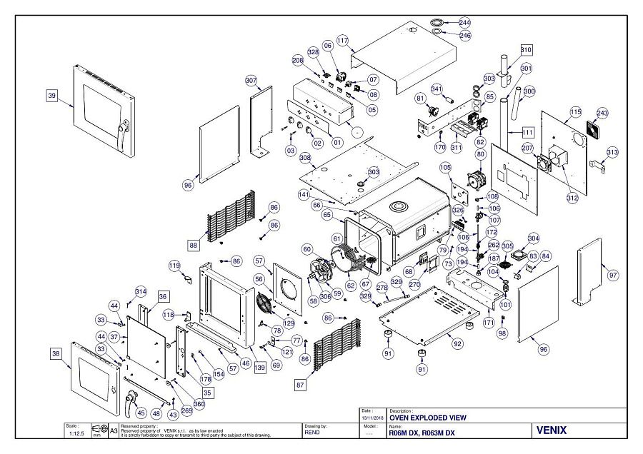 Деталировка Apach Cook Line AP6M