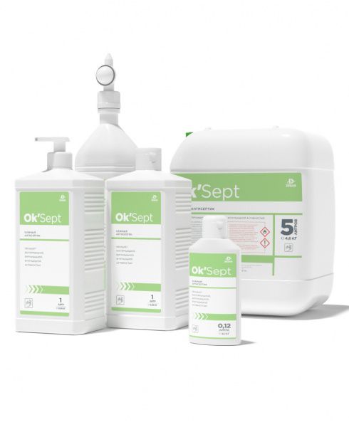Антисептик для рук Ok'Sept (канистра 5л)
