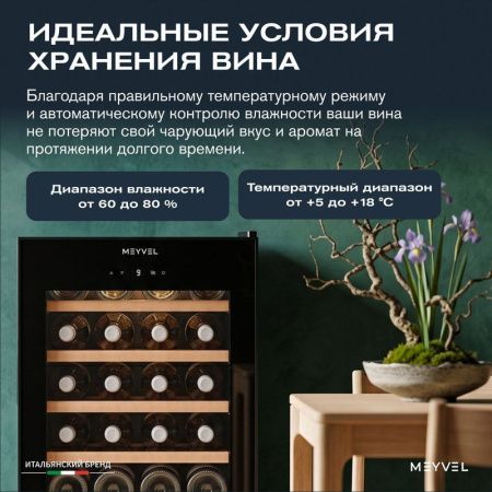 Винный шкаф Meyvel MV24-CBF1-Next