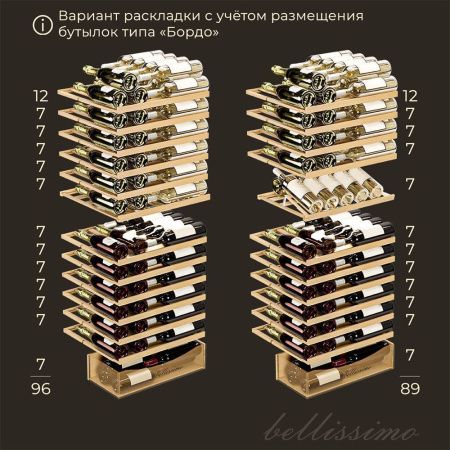 Шкаф винный Meyvel MV95-KBT2 Slim