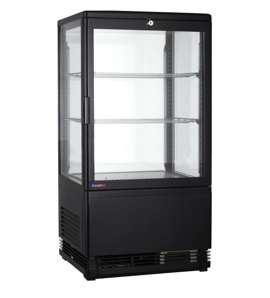 Витрина холодильная Cooleq CW-58 черная