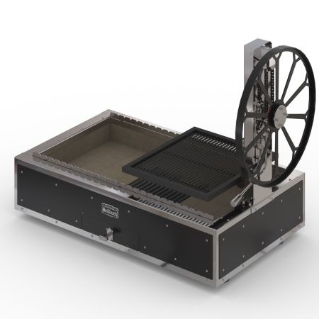 Гриль угольный GrillVett Corvette M черный