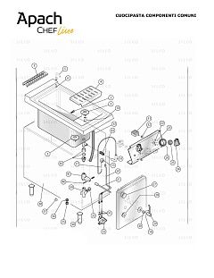 Деталировка Apach Chef Line SLPCE87CS