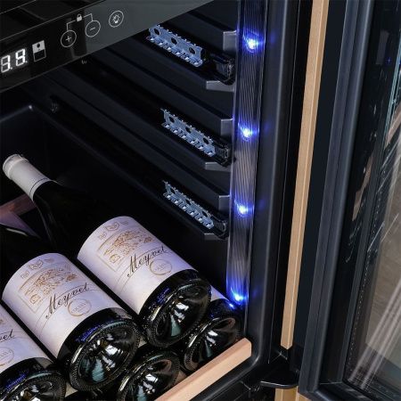 Шкаф винный Meyvel MV77PRO-KBT2 натуральный бук