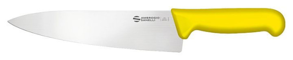 Нож поварской Ambrogio Sanelli Supra Colore SC49016Y 16см желтый