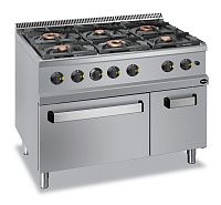 Плита 6 конфорочная Apach APRG-117FG