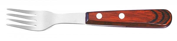 Вилка для стейка Icel 62400.GH01000.200 20см ручка темное дерево