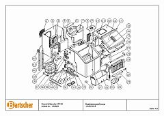Деталировка Bartscher W150 100083