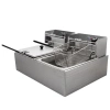 Фритюрница Eksi 6+6L Electric Fryer