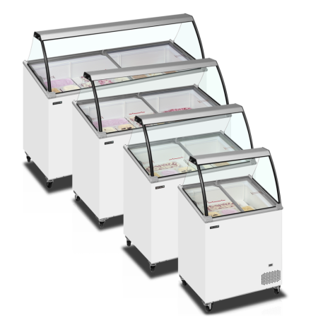 Витрина для мороженого Tefcold IC301SCE+SO