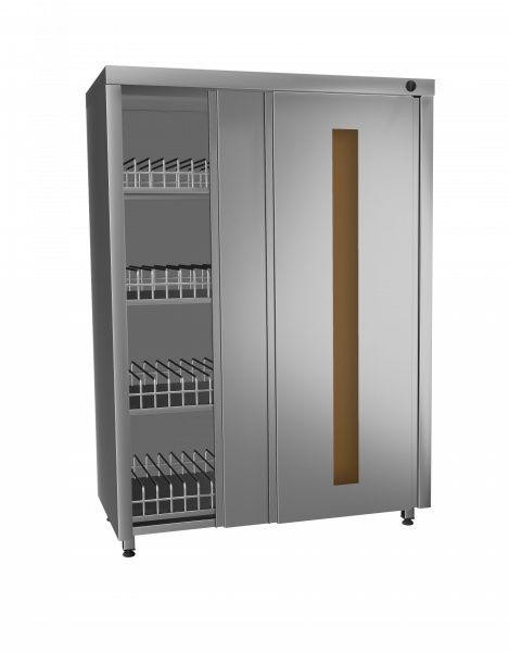 Шкаф закрытый для стерилизации столовой посуды ТТМ ШЗК-120/5УФ