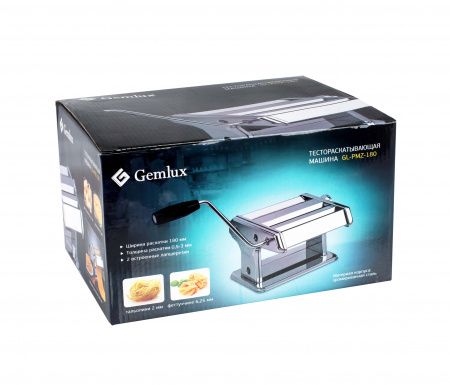Лапшерезка-тестораскатка Gemlux GL-PMZ-180