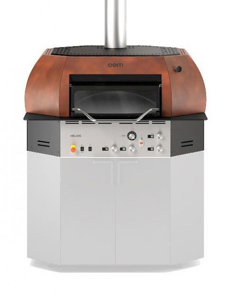 Печь для пиццы ротационная OEM-ALI HELIOS CORTEN