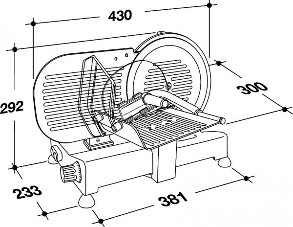 Слайсер RGV LUSSO 195 GL