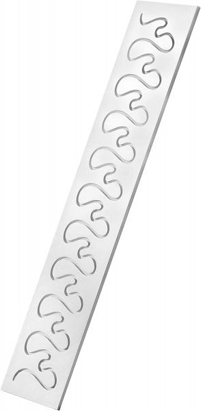 Трафарет для декора Martellato 20FH51 Drop Template 300мм h70мм