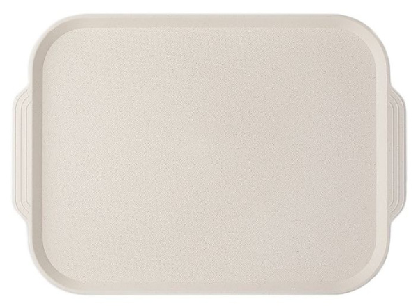 Поднос MGprof 1730 45*35,5см белый мрамор классик