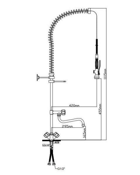 Душирующее устройство Kocateq 9077023S