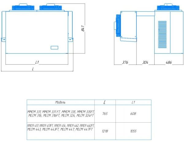 Моноблок Intercold MLCM-443 FT