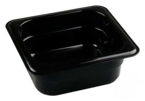 Гастроемкость Gastromix GN1/6-65 полипропилен черная