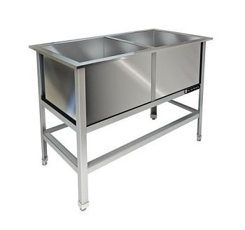 Ванна моечная сварная Kayman ВМ-412/600