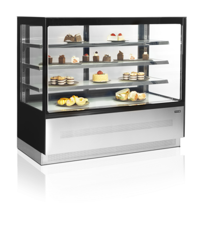 Витрина холодильная Tefcold LPD1503F черная