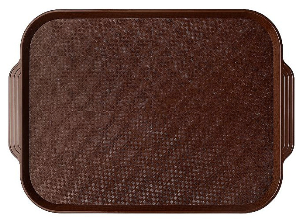 Поднос MGprof 1730-167 45*35,5см темно-коричневый классик