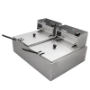Фритюрница Eksi 6+6L Electric Fryer